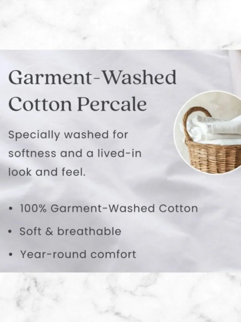NWT | COMPANY STORE Cotton Percale Standard Pillow Shams | Set of 2